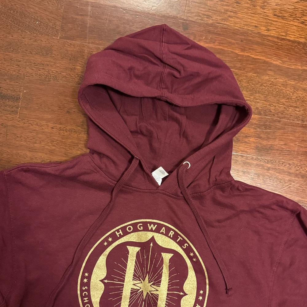 Maroon Hogwarts Hoodie - Picture 3 of 5